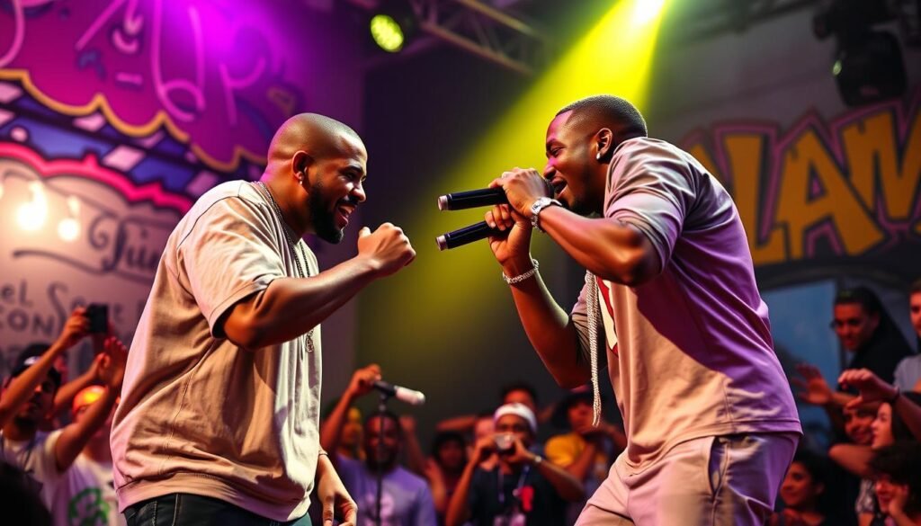 Drake and Kendrick Lamar Rap Battle