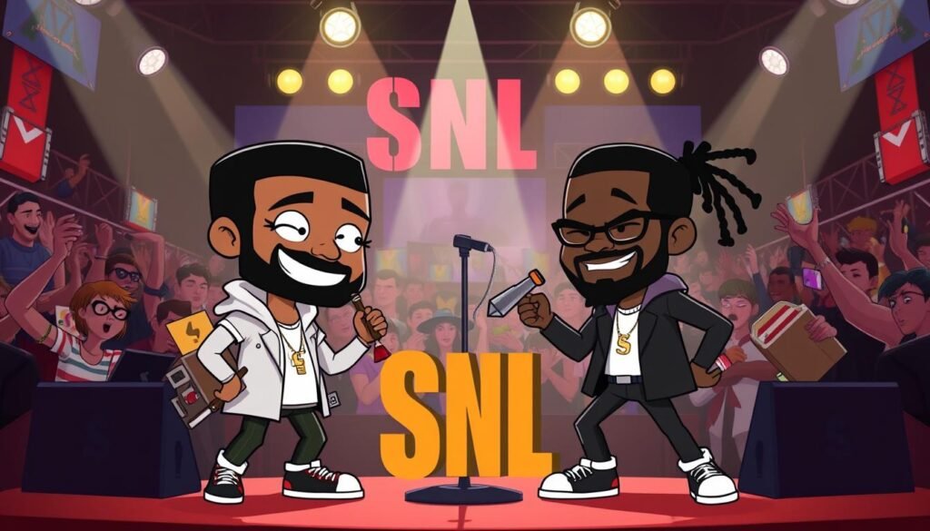 Drake vs. Lamar SNL Skit