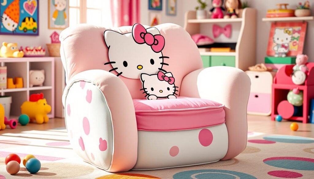 cute hello kitty chair