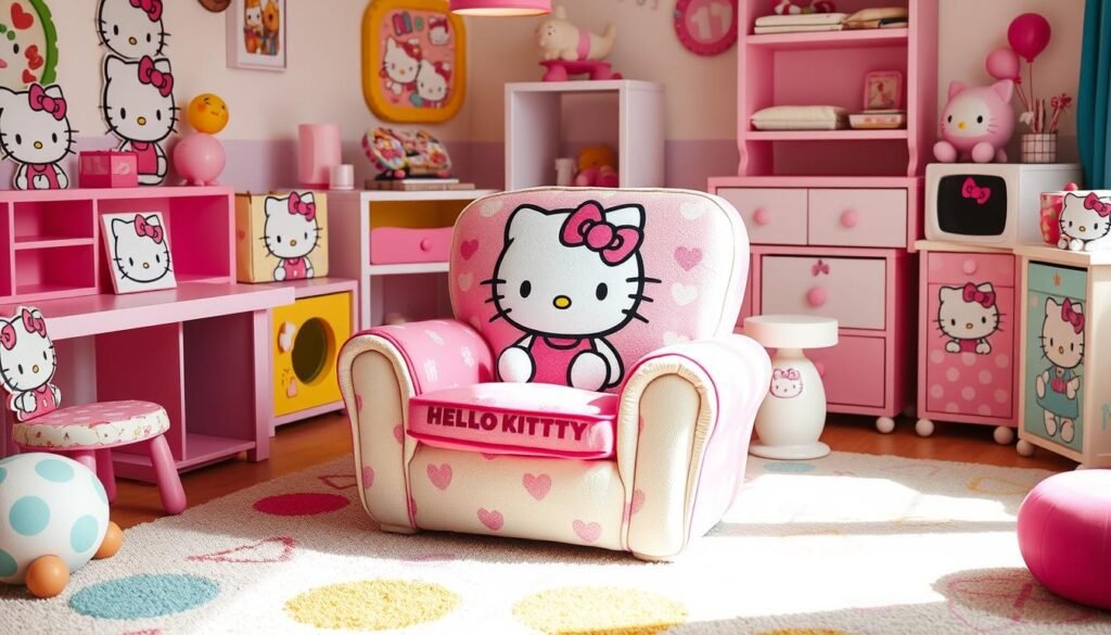 hello kitty character chair